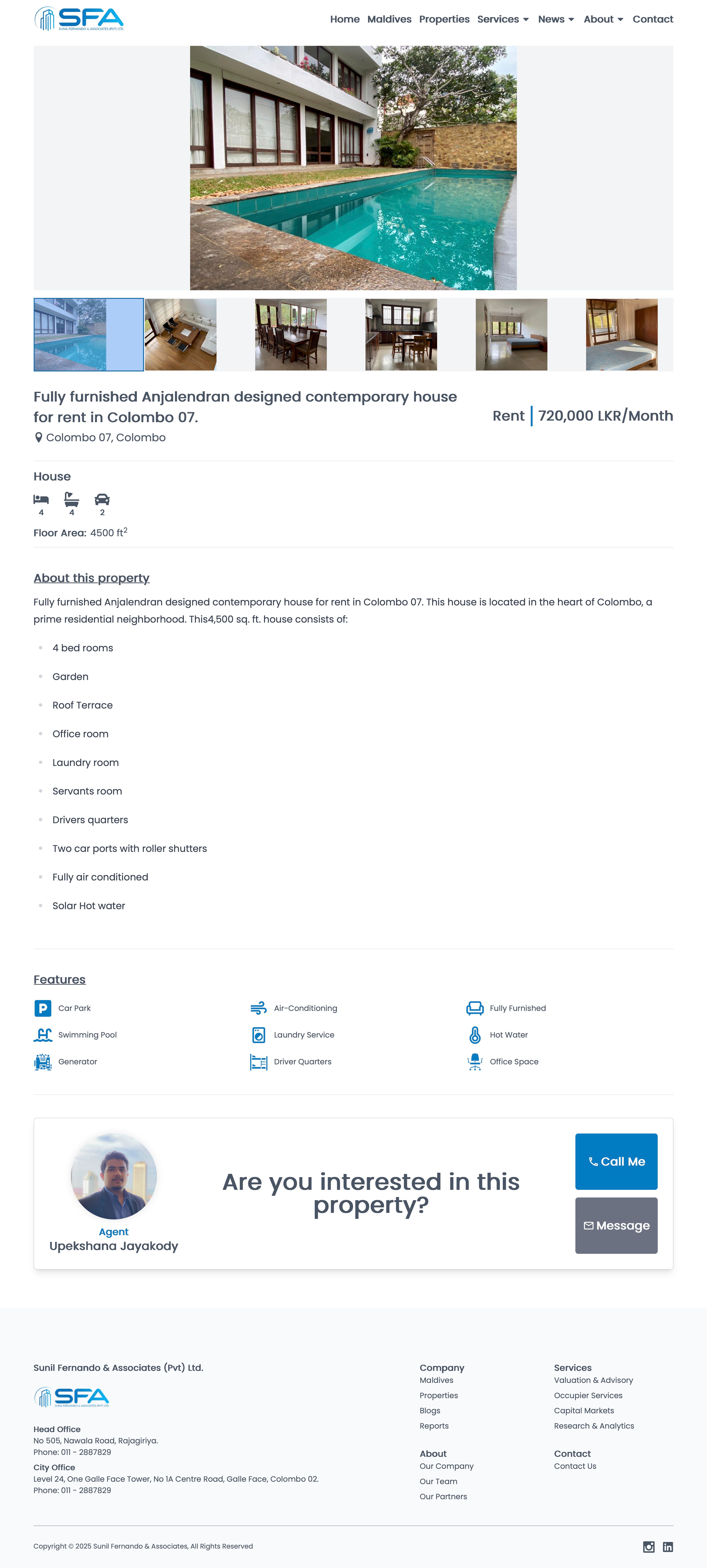 Sunil Fernando & Associates property info